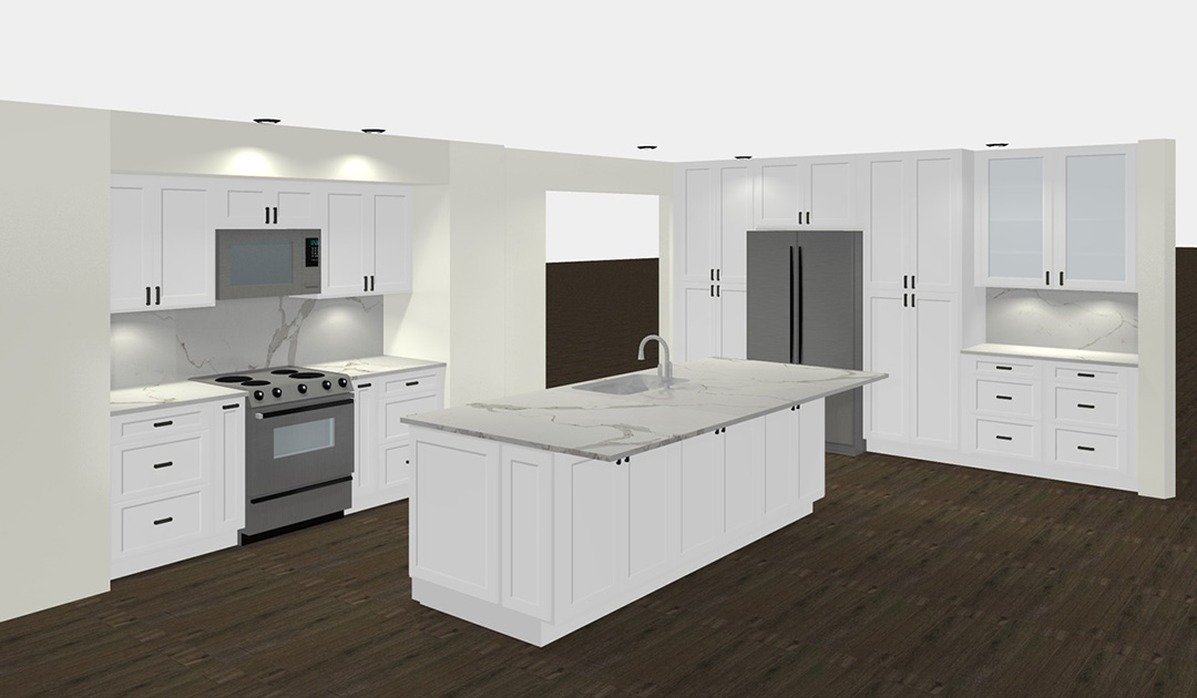 3D Kitchen Rendering in Colorado Springs