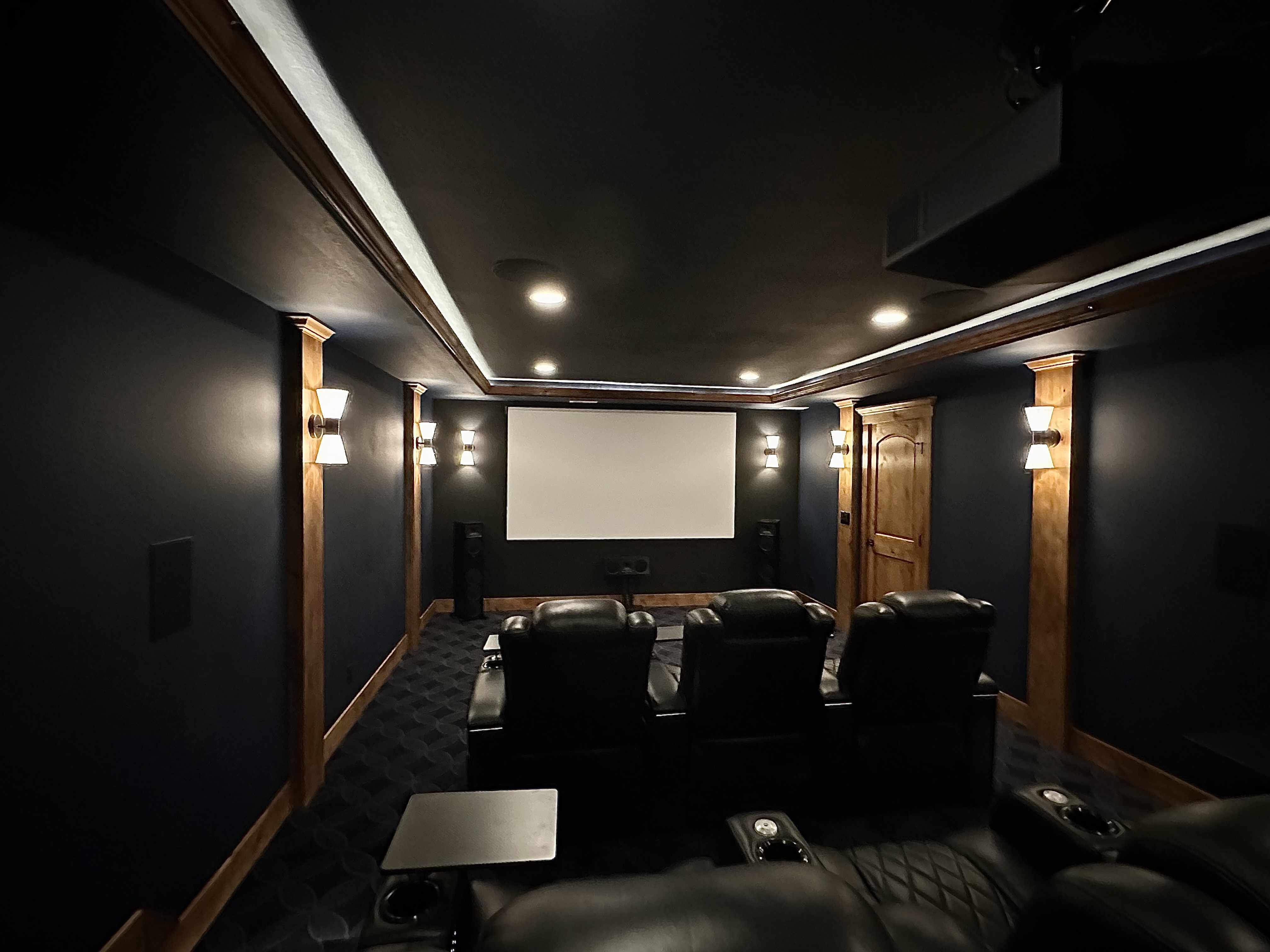 Home theater remodeling in Denver