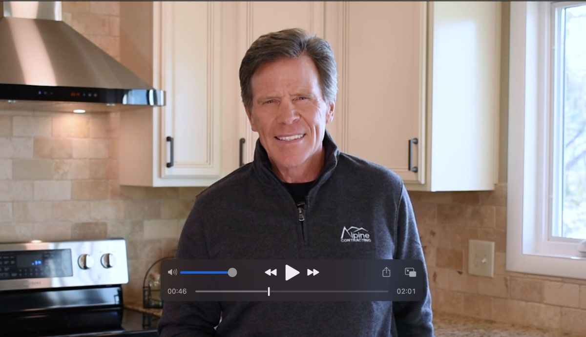 Video thumbnail of Grant Goodeve hosting a video for Alpine Contracting.